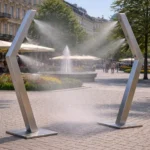 Vodní mlha pomáhá bojovat s horky